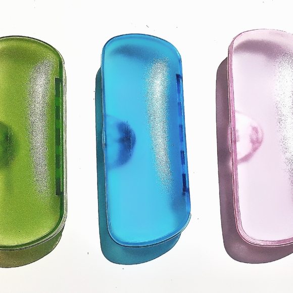 Portable Clear Transparent Shell Eyeglass Cases - Picture 3 of 3